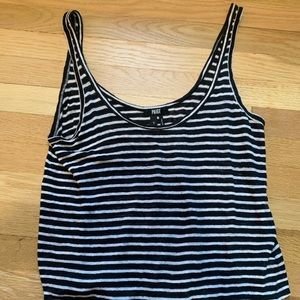 PAIGE black white tank